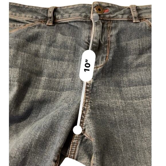 J.Jill Authentic Fit Women’s Size 10 Blue Denim Slim Leg Stretch Ankle Jeans - Picture 7 of 9